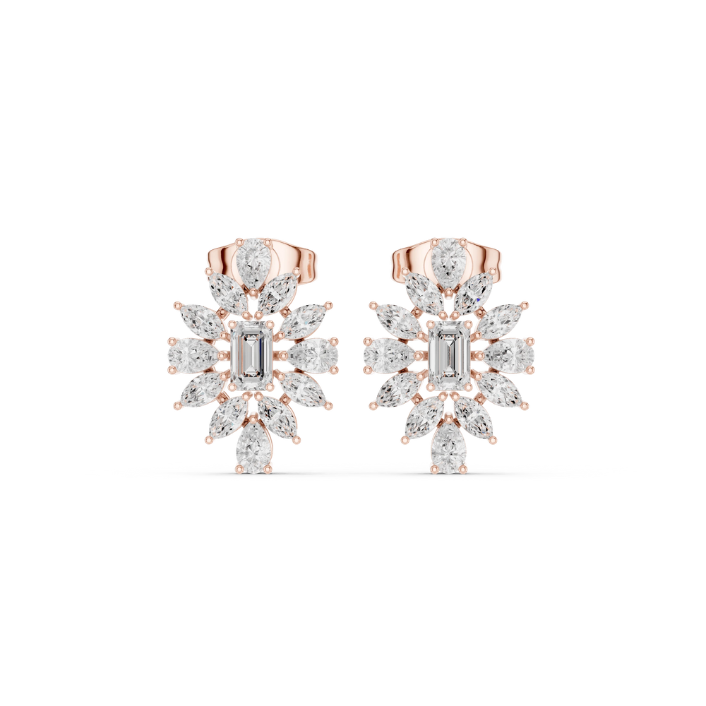 Diamond Drop Earrings | Petite Drops | Ozziva