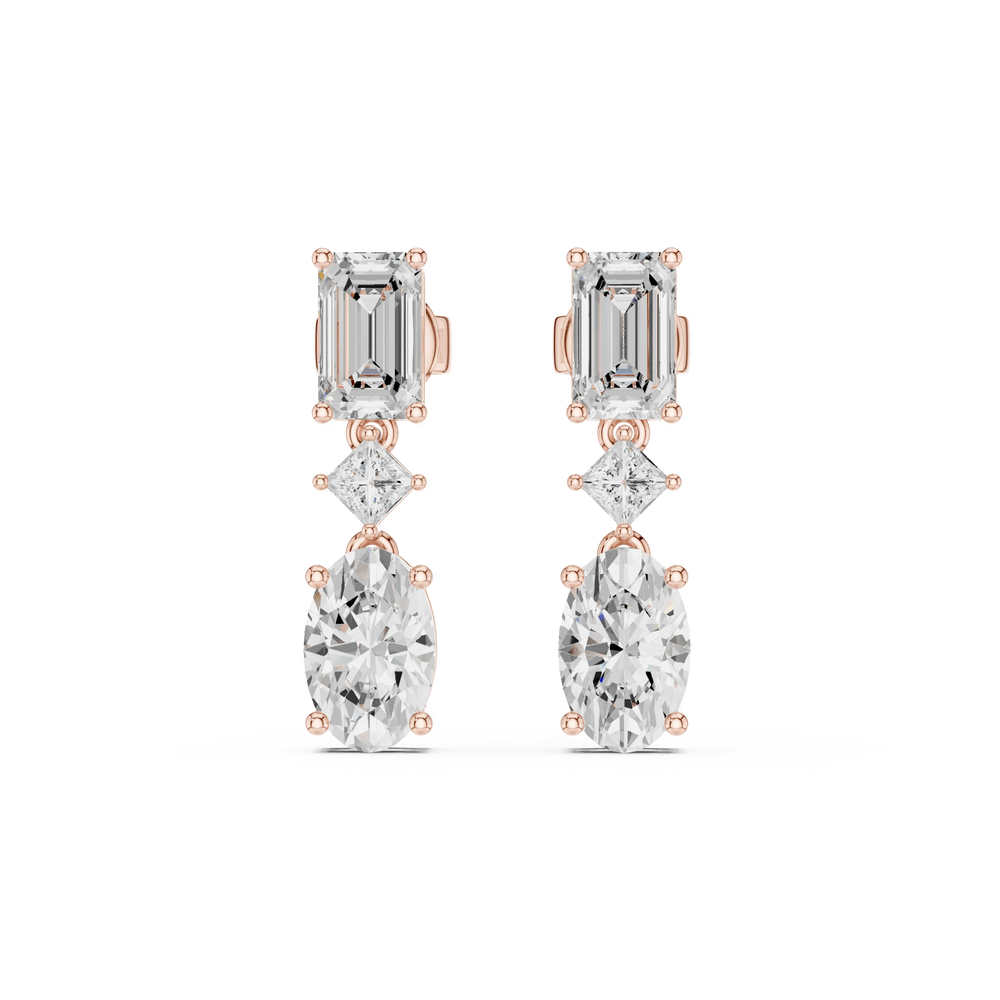Diamond Stud Earrings | Signature Diamond Studs | Ozziva