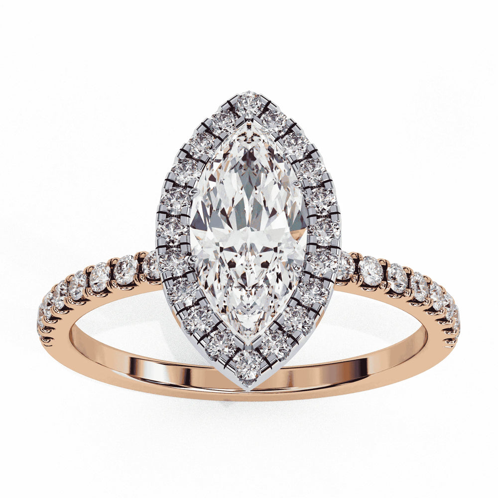 Diamond Ring for Women | Marquise Diamond | Ozziva