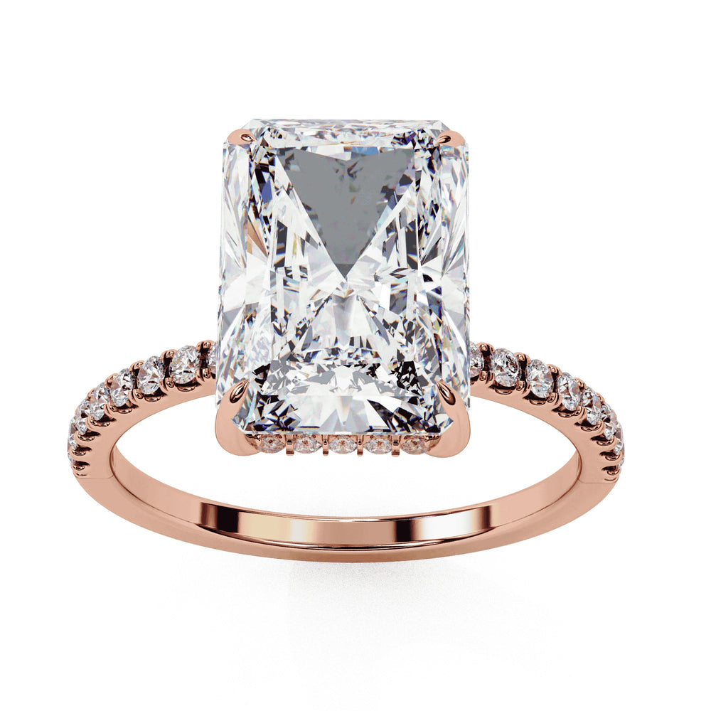 Diamond Ring for Women | Radiant Cut Ring | Ozziva