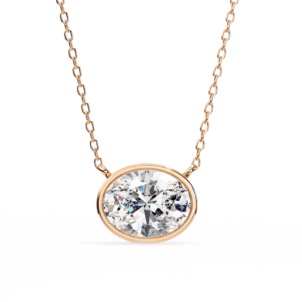 Minimal Diamond Pendant