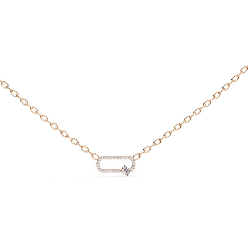Diamond Pendant for Women | Sleek Pendant | Ozziva