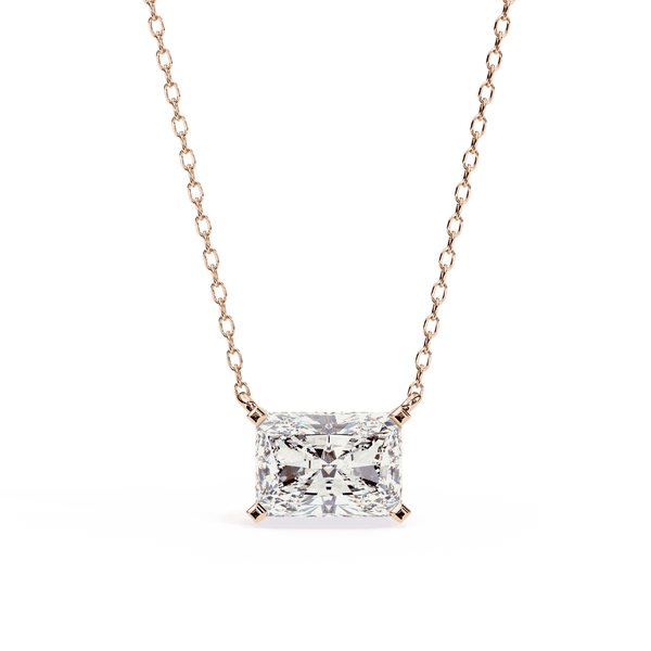 Refined Diamond Pendant