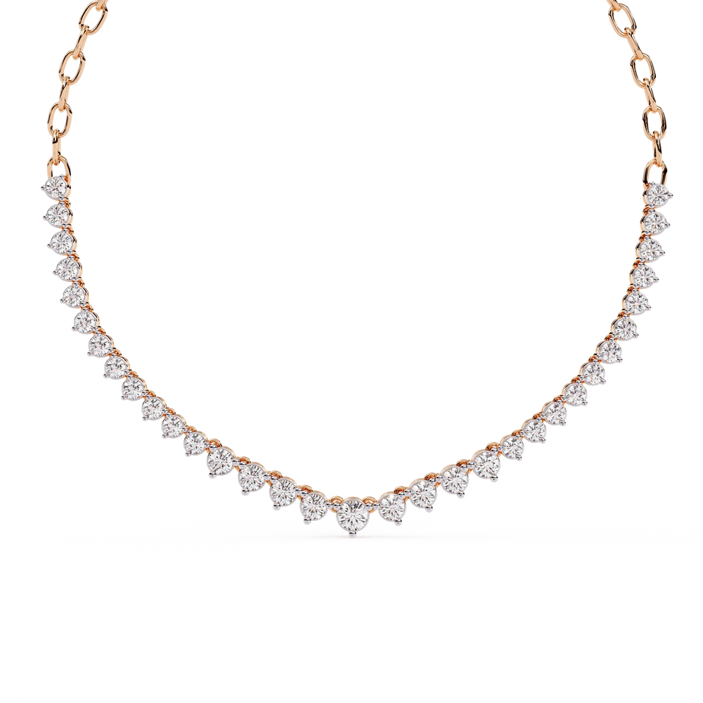 Diamond Necklace for Women | Solitaire Necklace | Ozziva