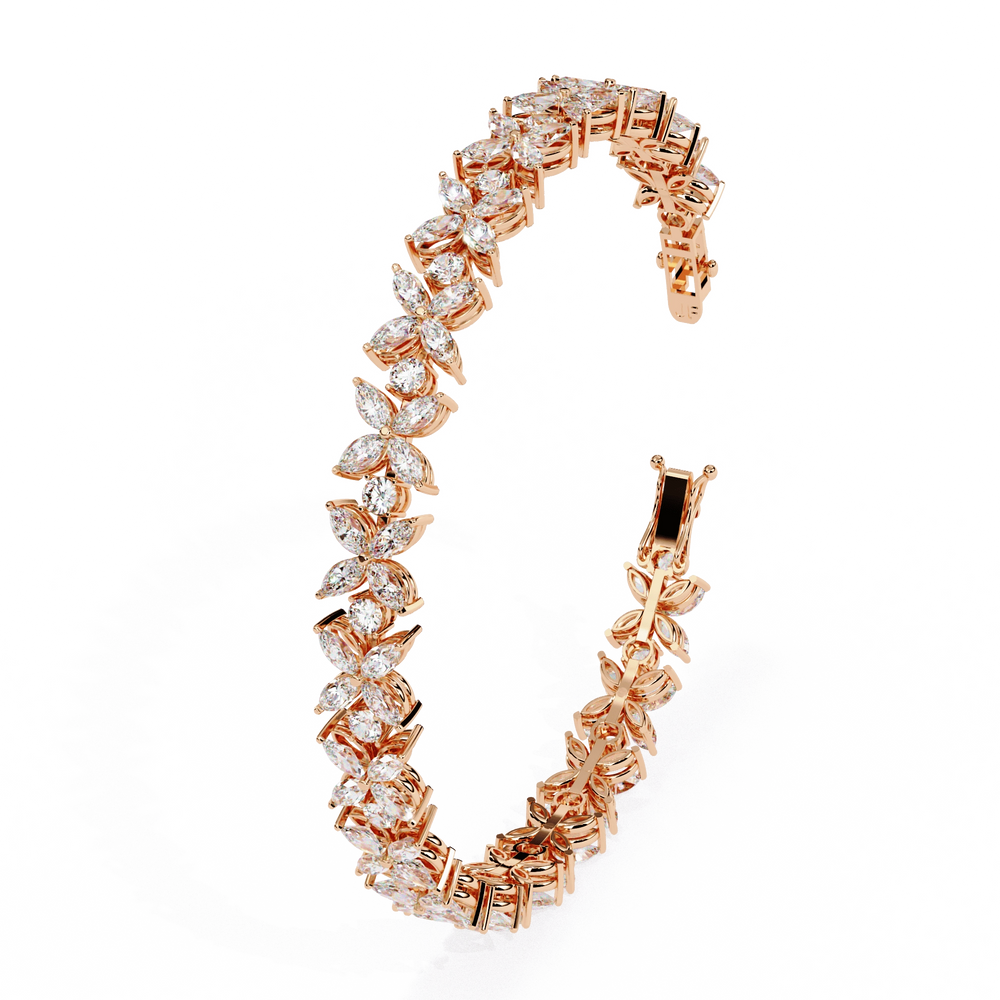 Diamond Bracelet for Women | Modern Bracelet | Ozziva