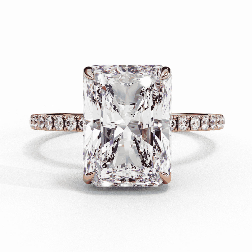 Diamond Ring for Women | Radiant Cut Ring | Ozziva