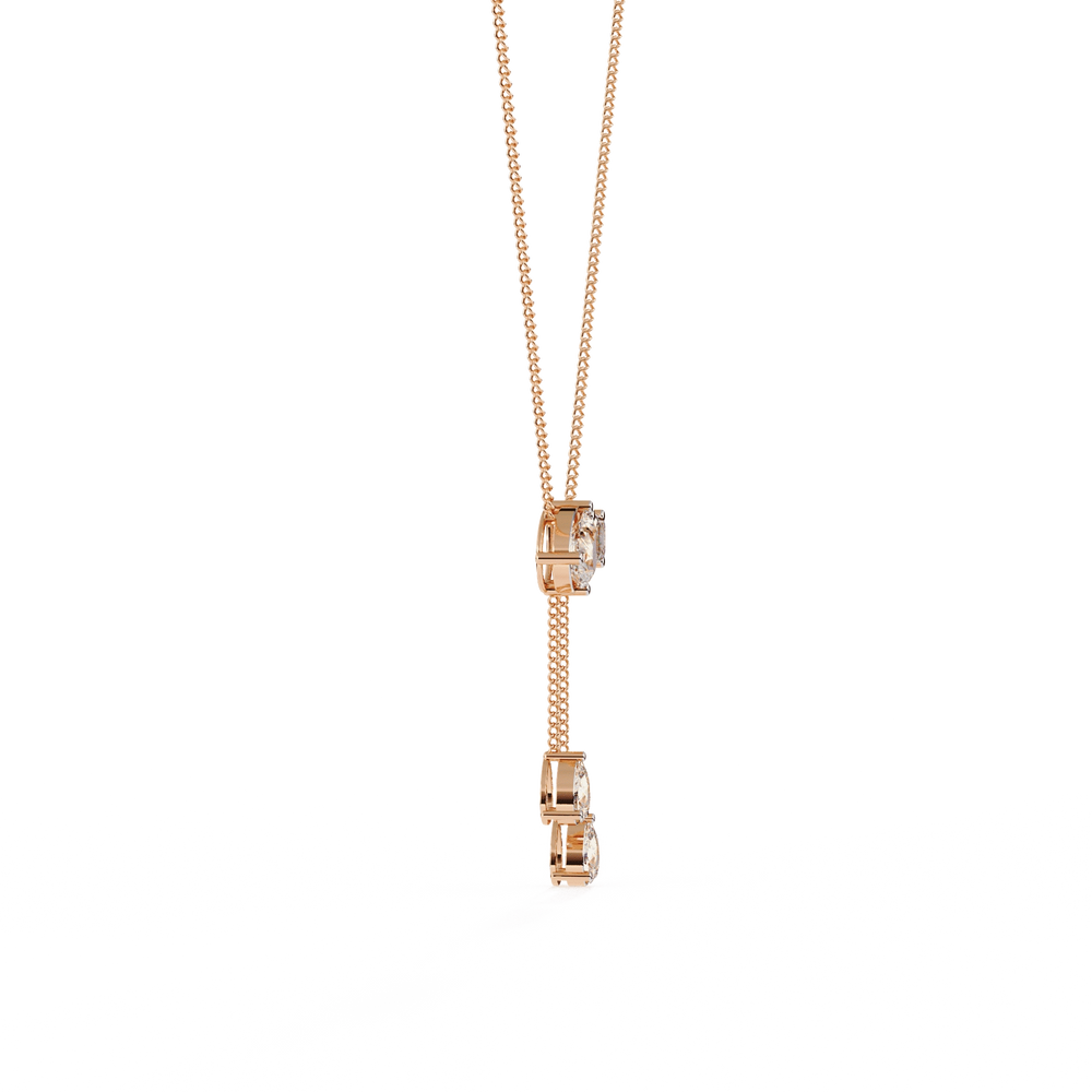 Diamond Necklace for Women | Minimal Necklace | Ozziva