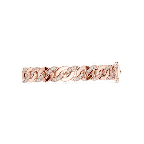 Men's Diamond Bracelet | Link Bracelet | Ozziva