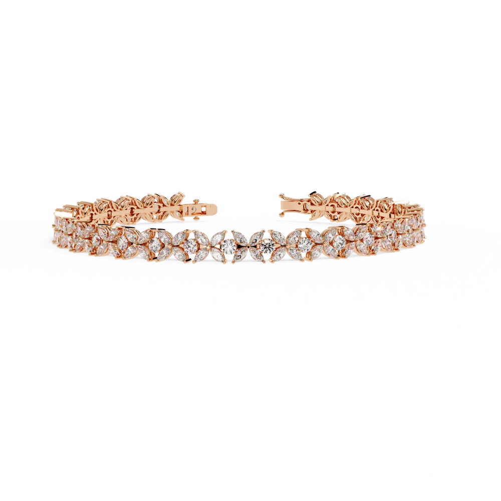 Diamond Bracelet for Women | Modern Bracelet | Ozziva