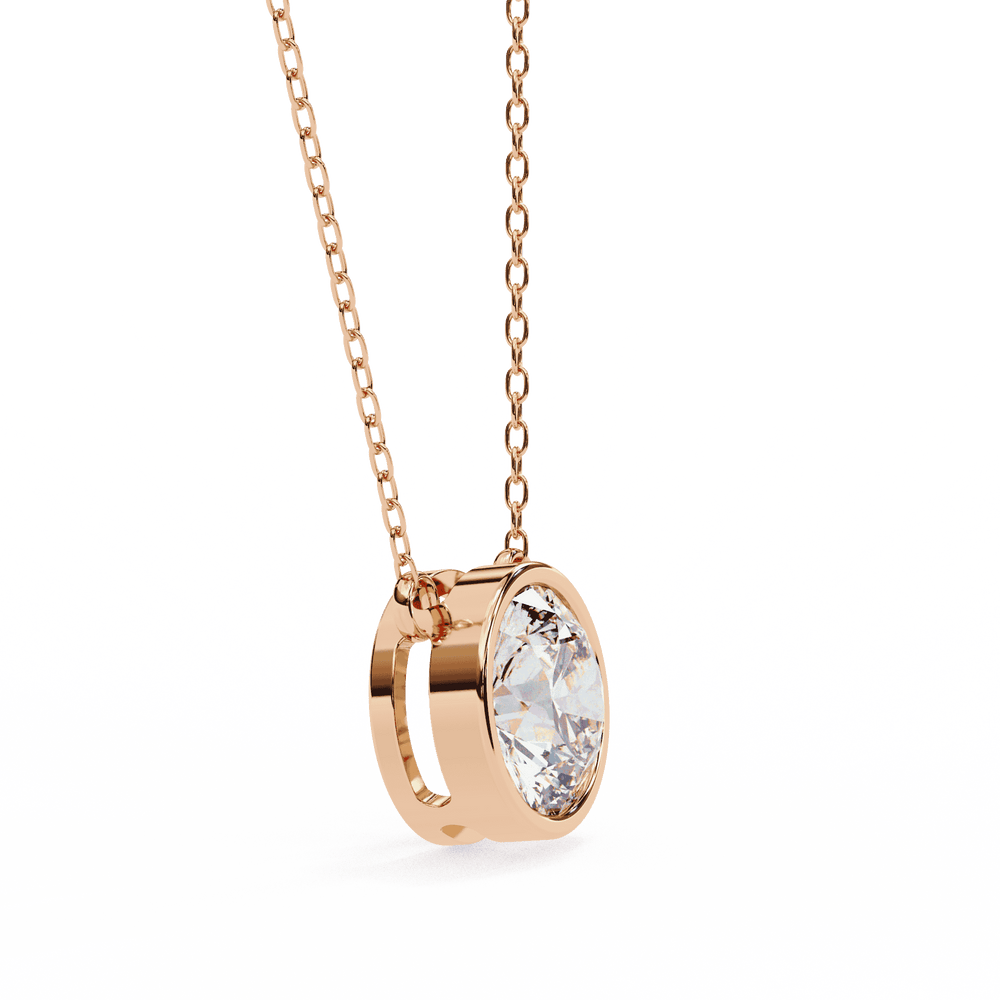 Diamond Pendant for Women | Solitaire Pendant | Ozziva
