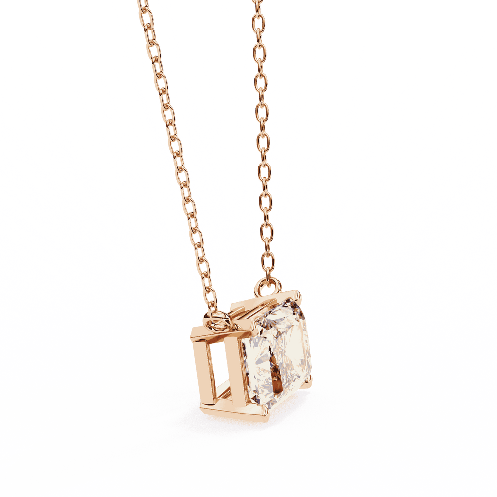 Diamond Pendant Necklace | Refined Pendant | Ozziva