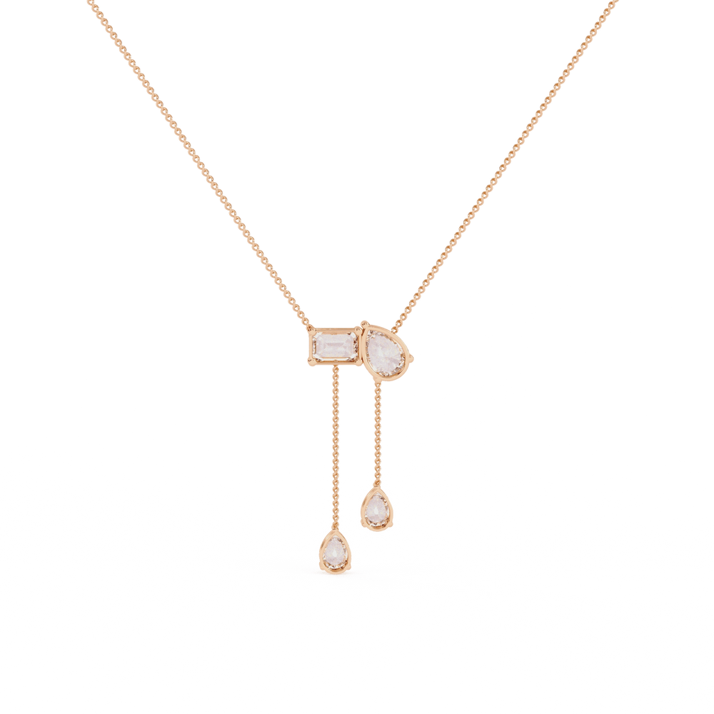 Diamond Necklace for Women | Minimal Necklace | Ozziva