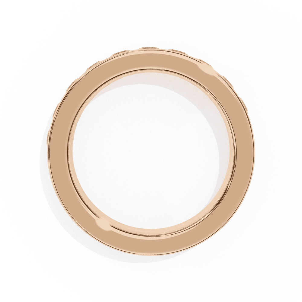 Diamond Band Ring for Women | Channel Band | Ozziva