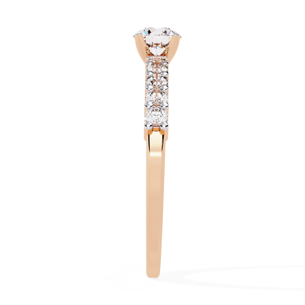 Diamond Ring for Women | Graduated Diamond Ring | Ozziva