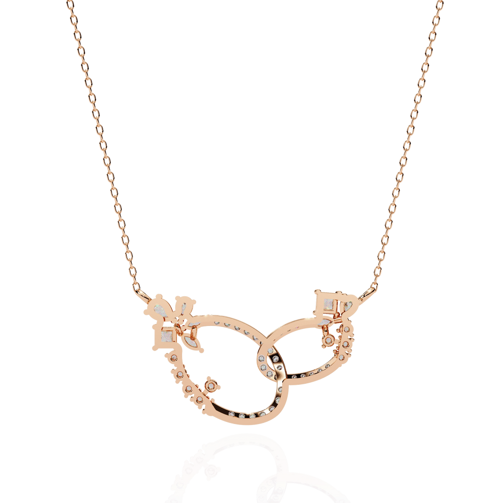 Diamond Necklace for Women | Brilliant Cut | Ozziva