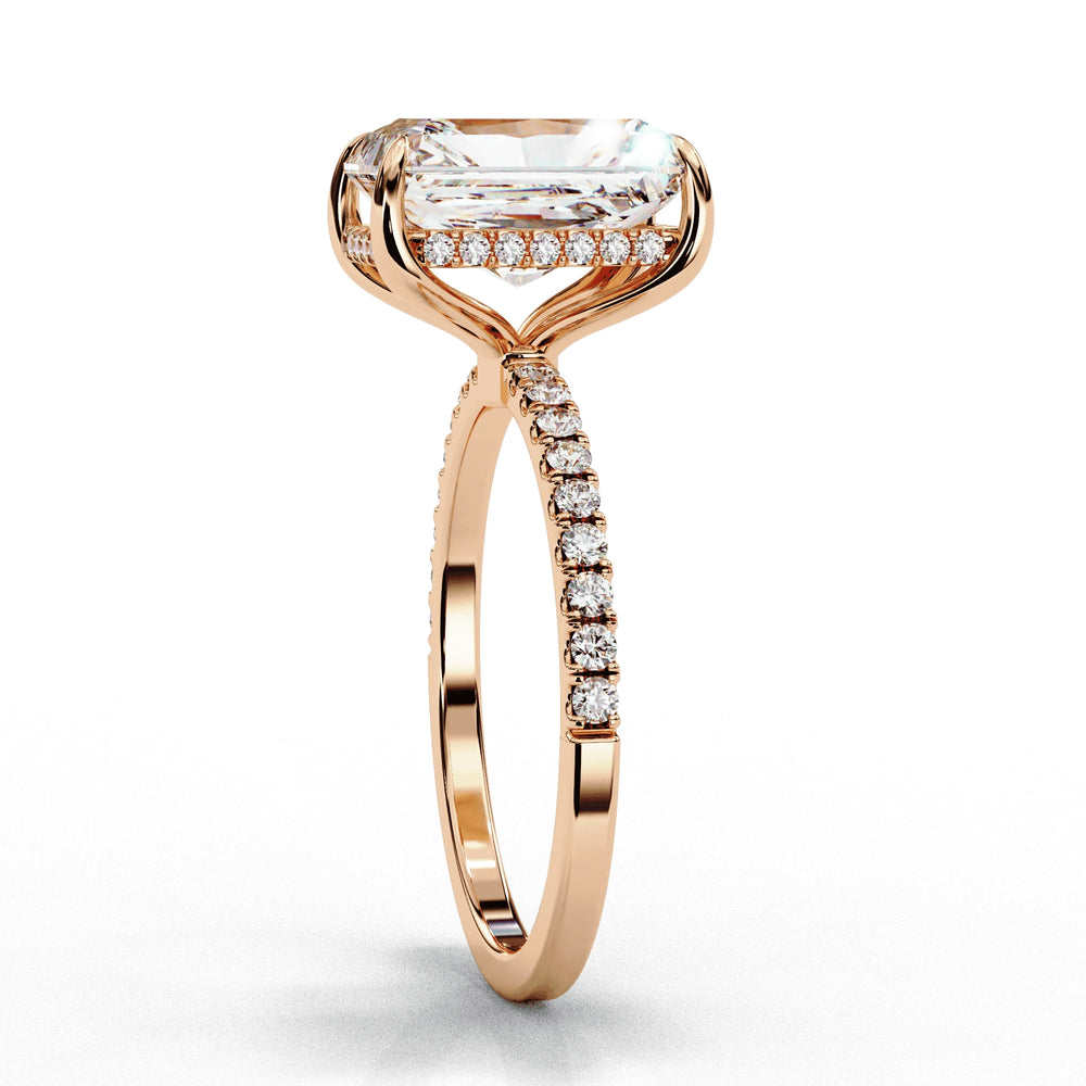 Diamond Ring for Women | Radiant Cut Ring | Ozziva