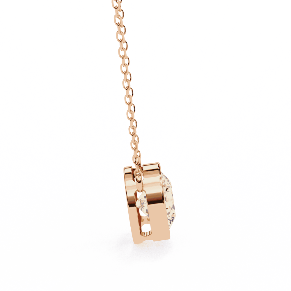 Diamond Pendant for Women | Solitaire Pendant | Ozziva
