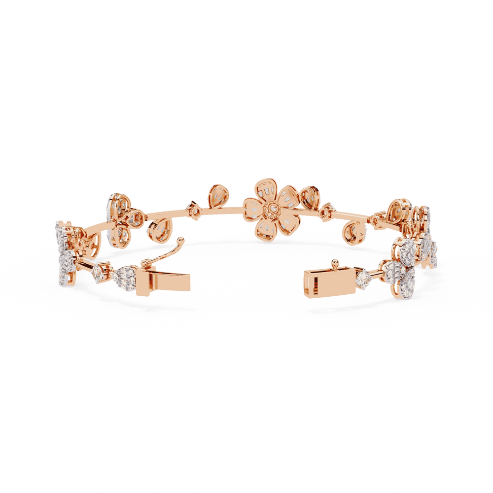 Diamond Bracelet for Women | Minimal Bracelet | Ozziva