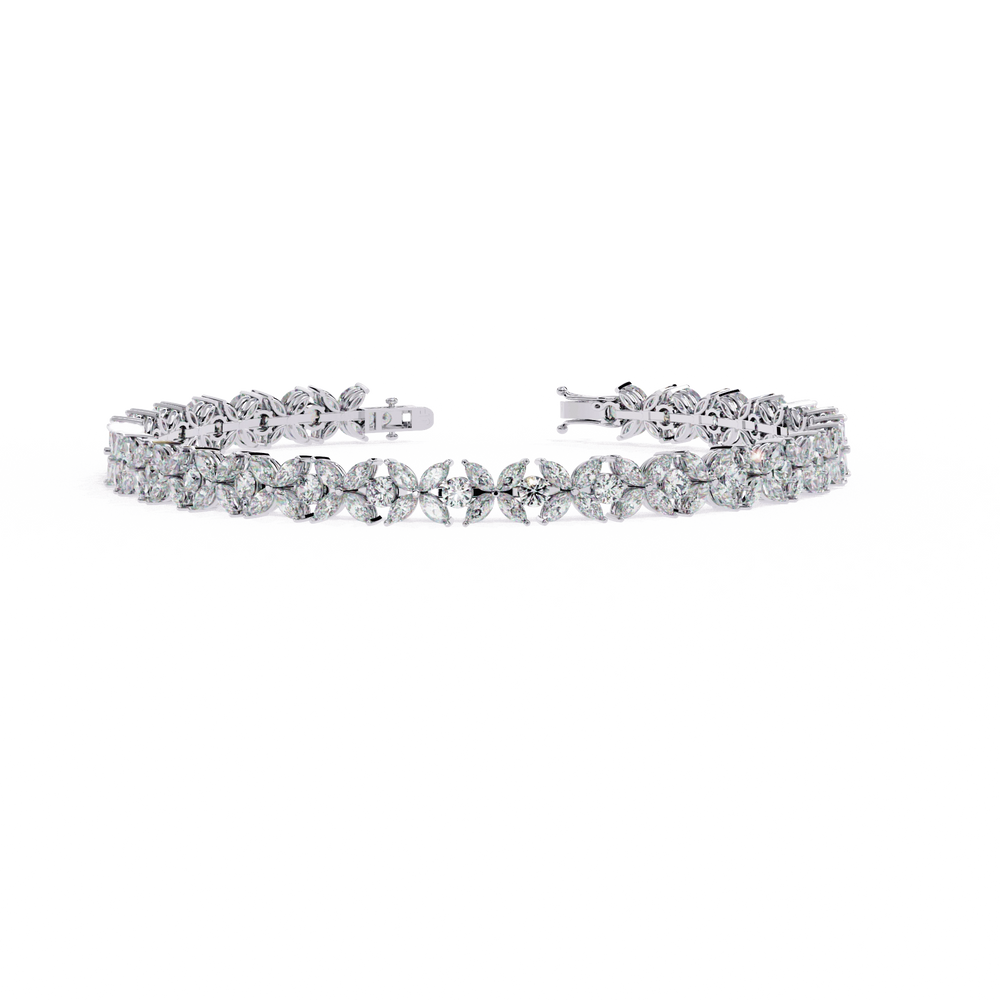 Diamond Bracelet for Women | Modern Bracelet | Ozziva