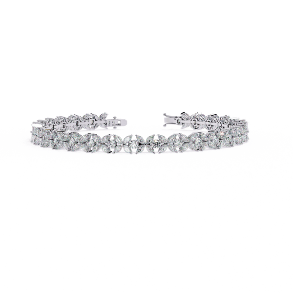 Diamond Bracelet for Women | Modern Bracelet | Ozziva