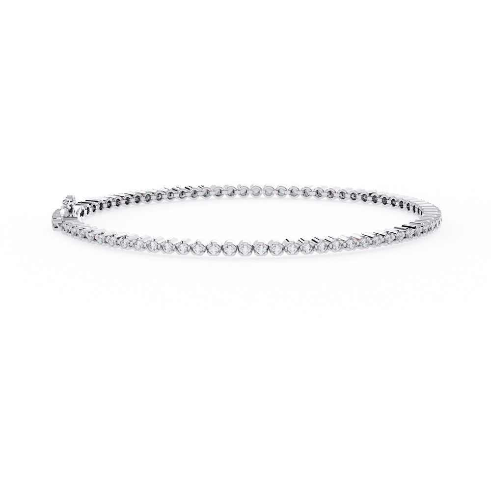 Diamond Bangle for Women | Brilliant Bangle | Ozziva