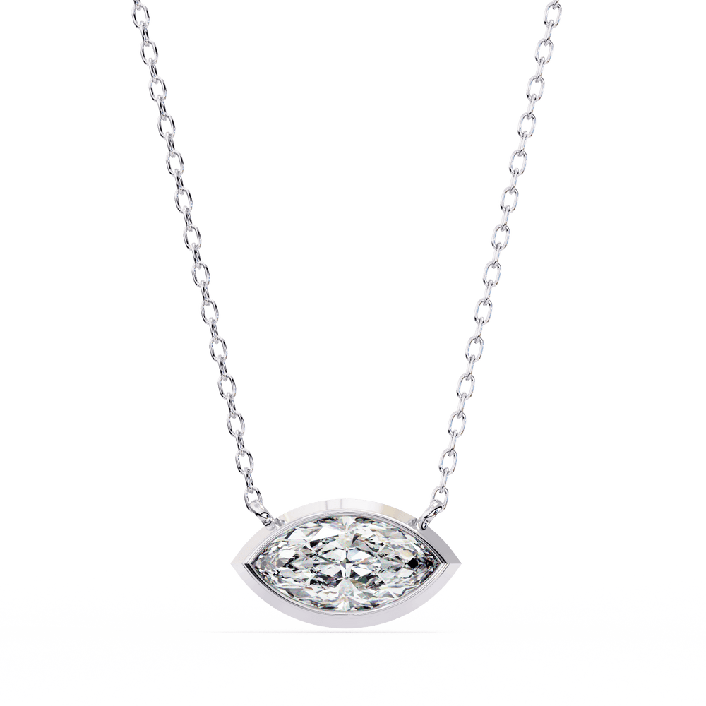 Diamond Pendant for Women | Round Cut Pendant | Ozziva