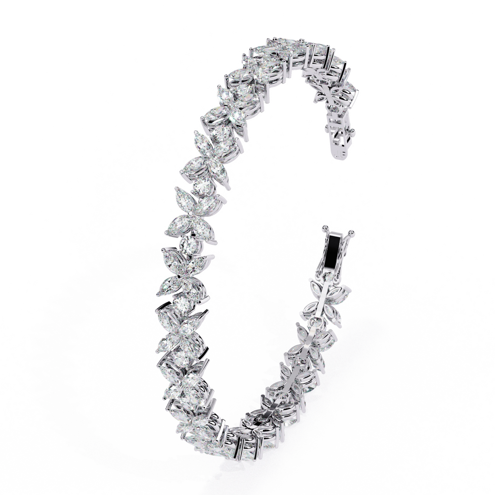 Diamond Bracelet for Women | Modern Bracelet | Ozziva