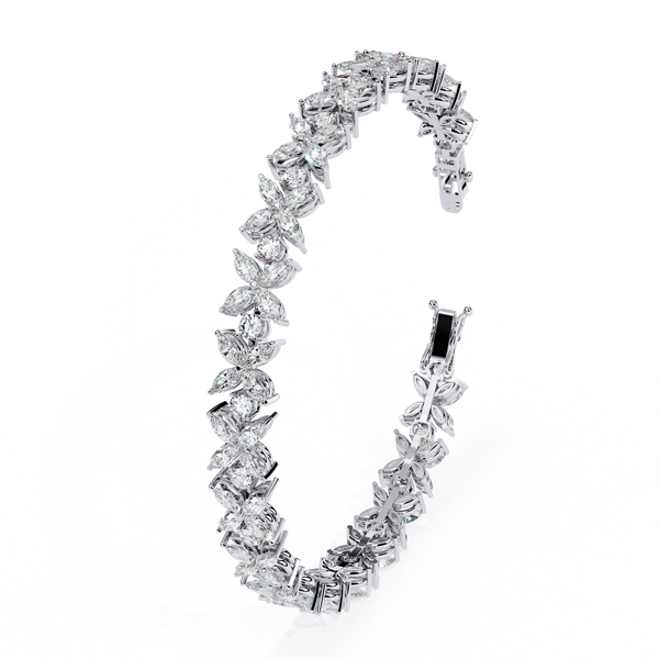 Diamond Bracelet for Women | Modern Bracelet | Ozziva