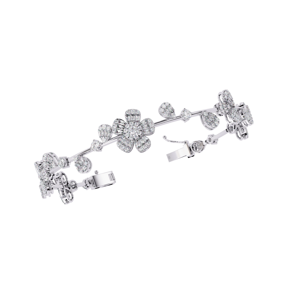 Diamond Bracelet for Women | Minimal Bracelet | Ozziva