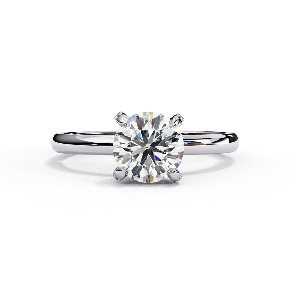 Diamond Ring for Women | Hidden Halo Ring | Ozziva