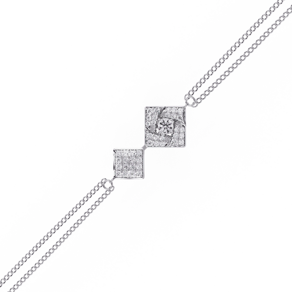 Diamond Bracelet for Women | Tennis Bracelet | Ozziva