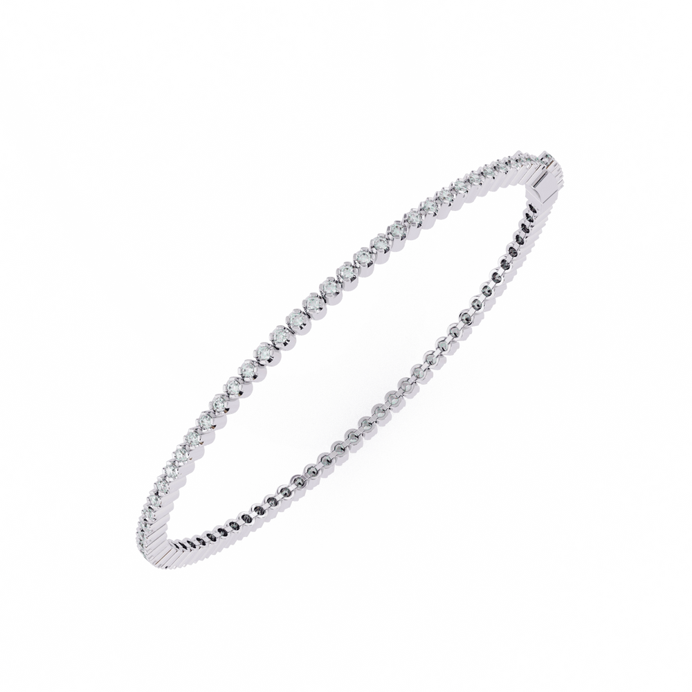 Diamond Bangle for Women | Brilliant Bangle | Ozziva