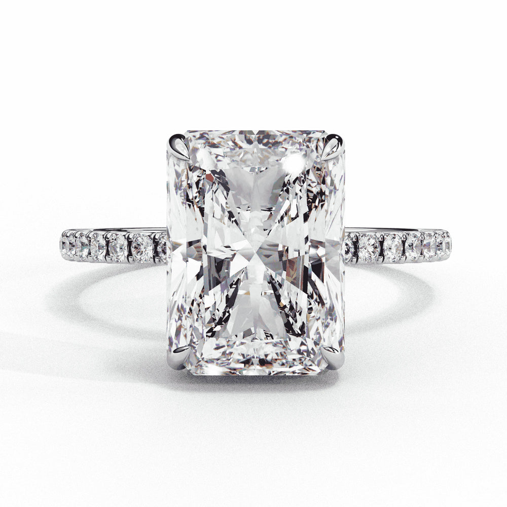 Diamond Ring for Women | Radiant Cut Ring | Ozziva