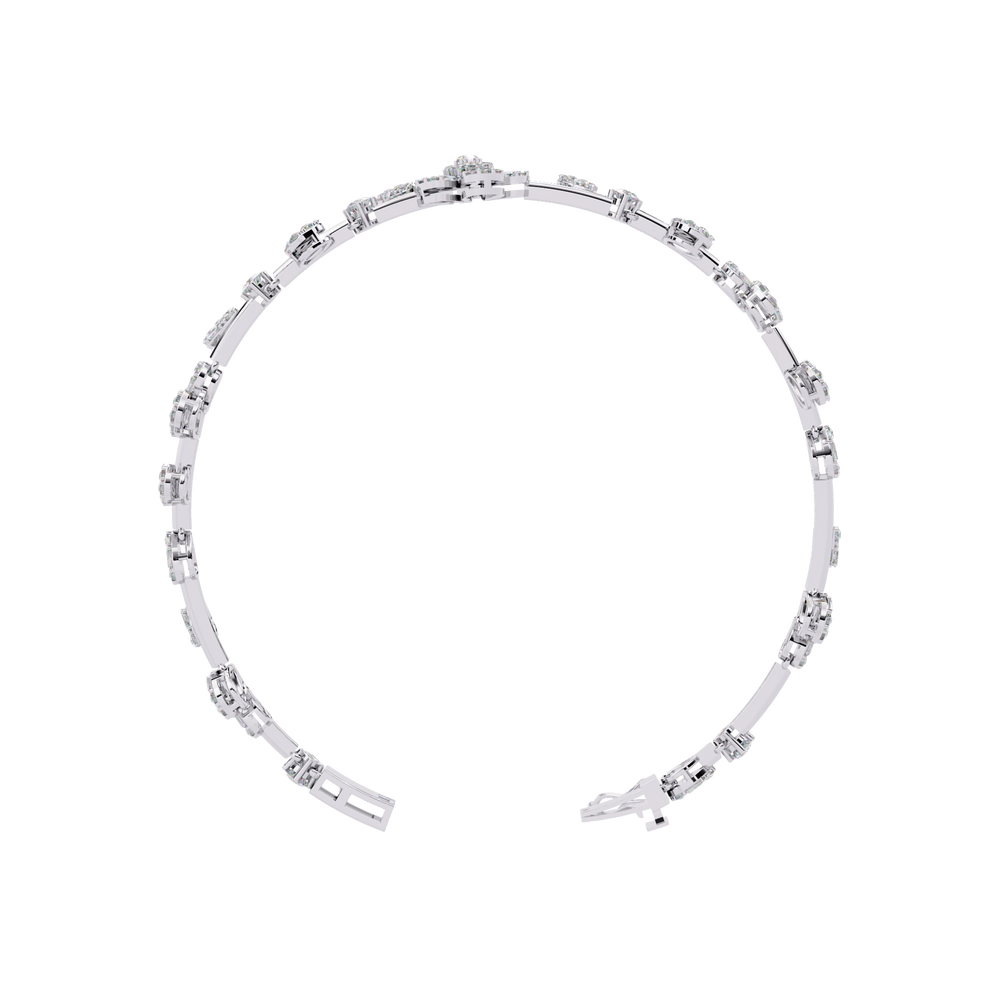 Diamond Bracelet for Women | Minimal Bracelet | Ozziva