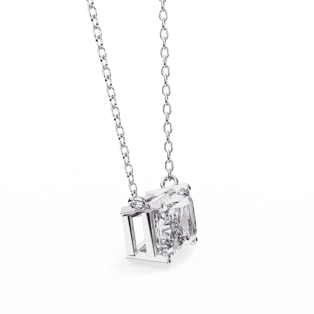 Diamond Pendant Necklace | Refined Pendant | Ozziva