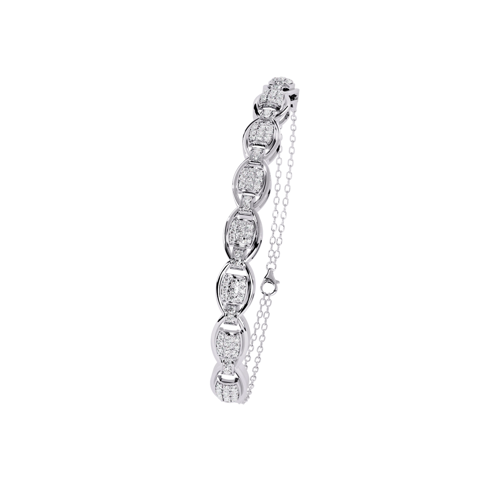 Diamond Bracelet for Women | Elegant Bracelet | Ozziva