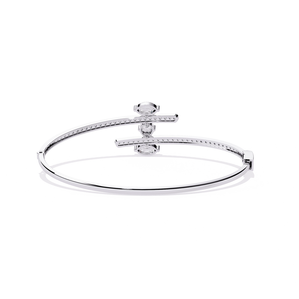 Diamond Bangle for Women | Refined Bangle | Ozziva