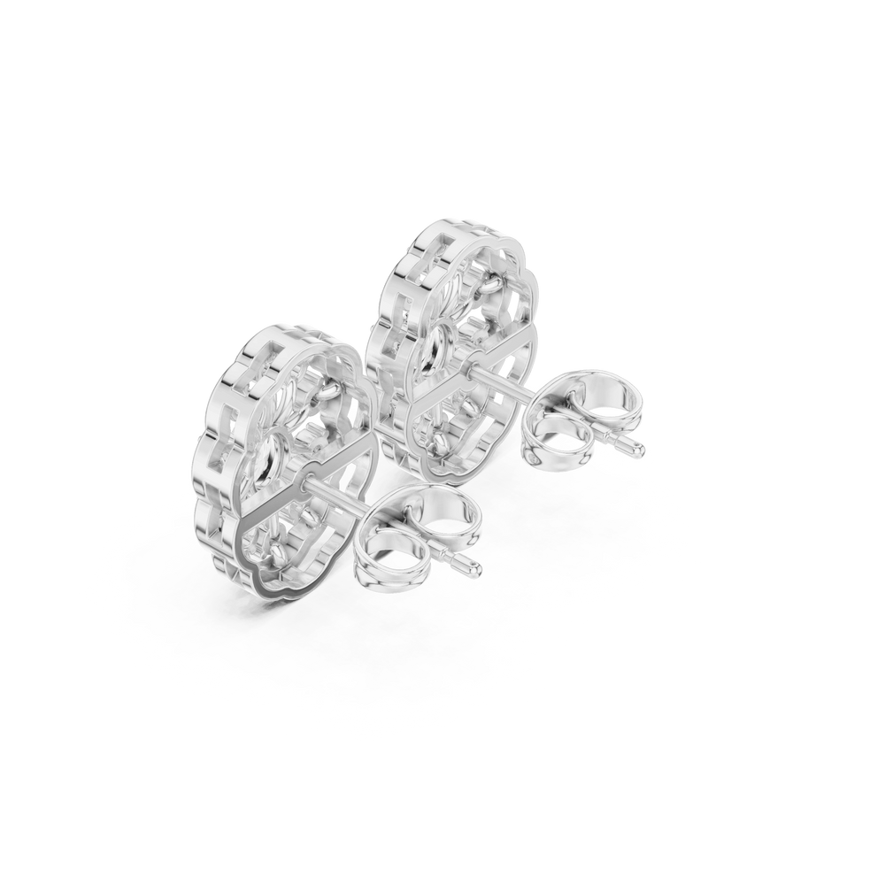 Diamond Stud Earrings | Classic Diamond Stud | Ozziva