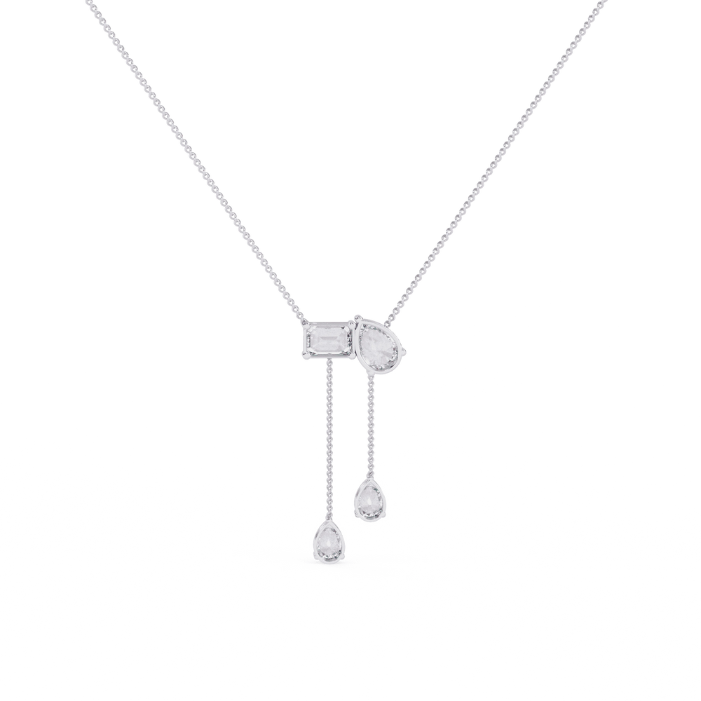 Diamond Necklace for Women | Minimal Necklace | Ozziva