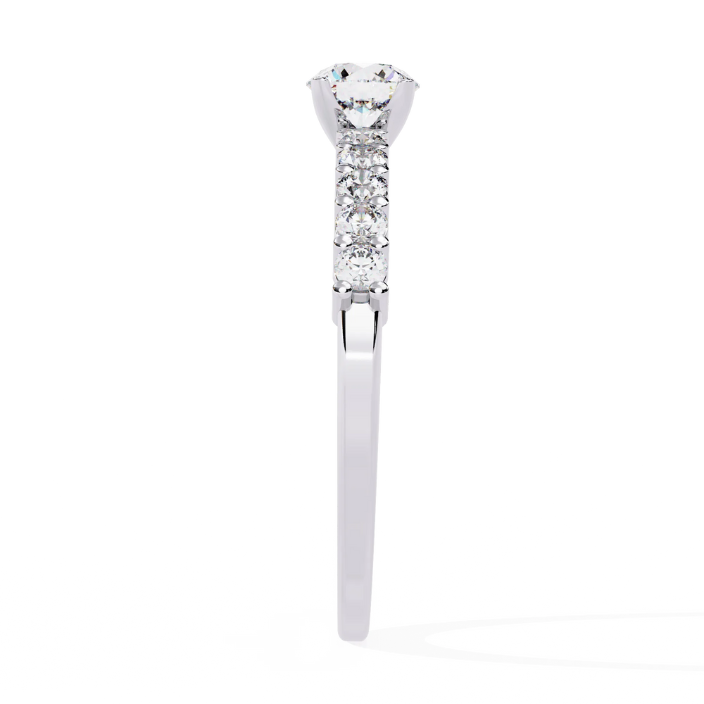 Diamond Ring for Women | Graduated Diamond Ring | Ozziva