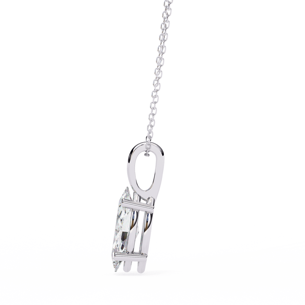 Diamond Pendant for Women | Marquise Pendant | Ozziva