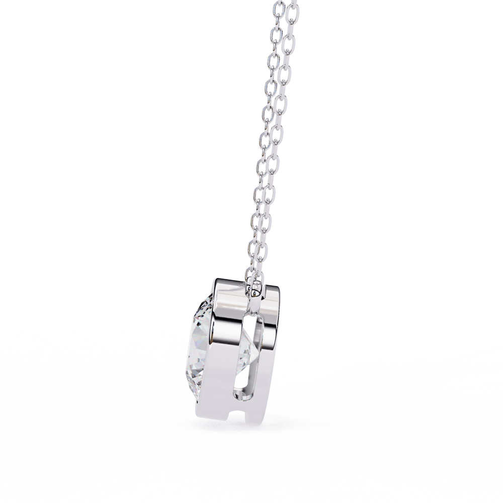 Diamond Pendant for Women | Solitaire Pendant | Ozziva