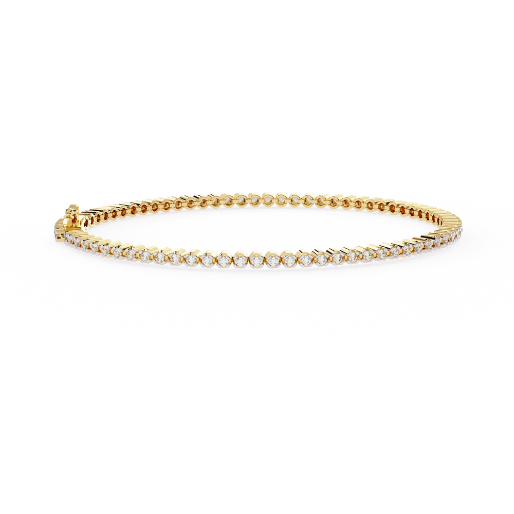 Diamond Bangle for Women | Brilliant Bangle | Ozziva