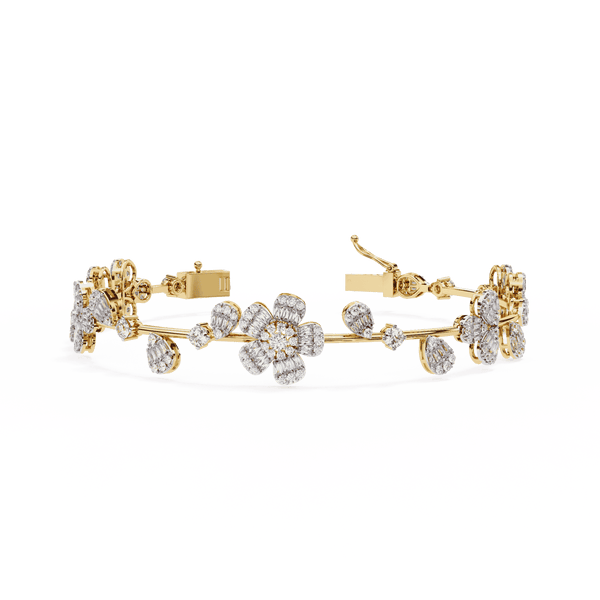 Minimal Diamond Bracelet