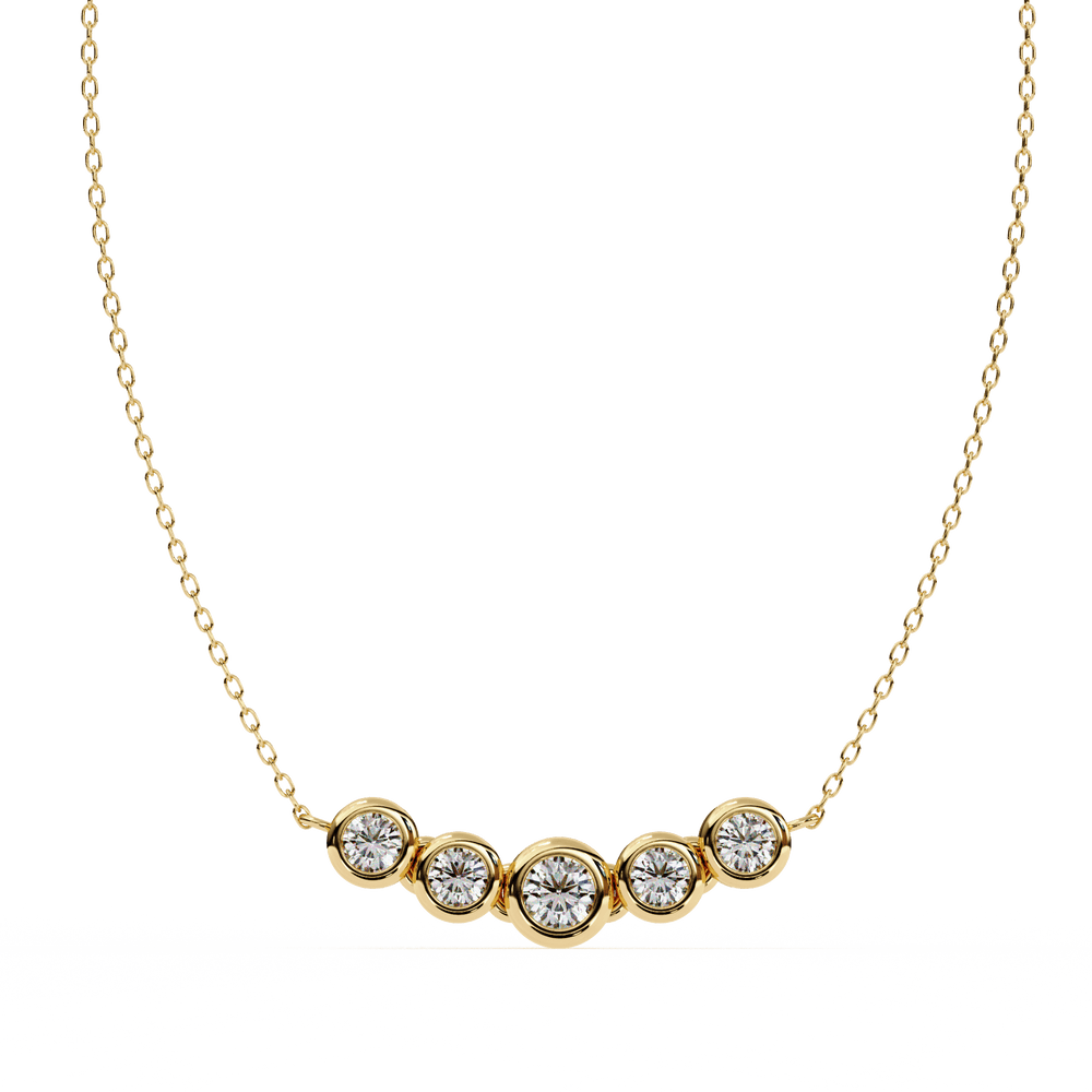 Diamond Pendant Necklace | Signature Pendant | Ozziva
