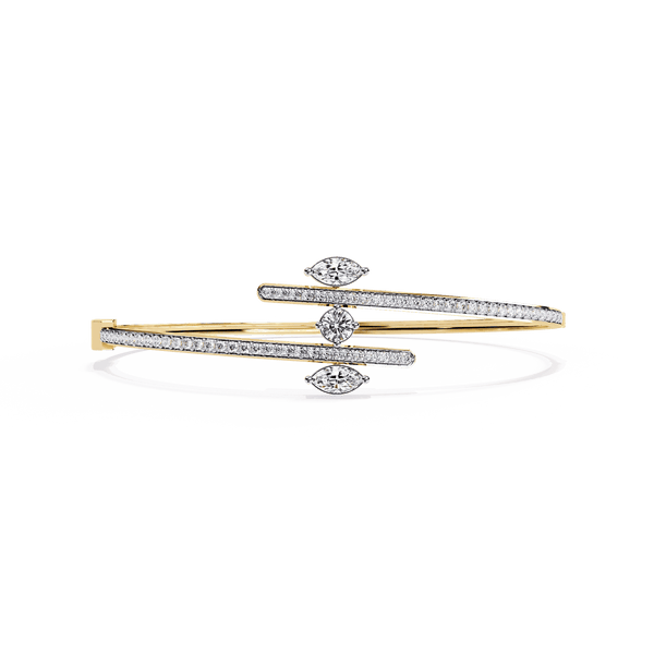 Refined Diamond Bangle