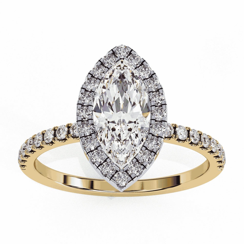 Diamond Ring for Women | Marquise Diamond | Ozziva
