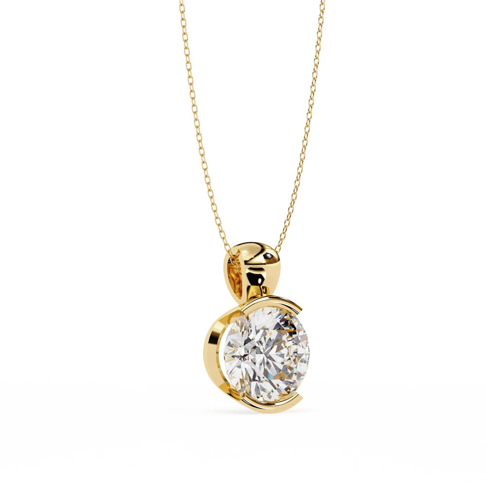 Diamond Pendant for Women | Modern Pendant | Ozziva
