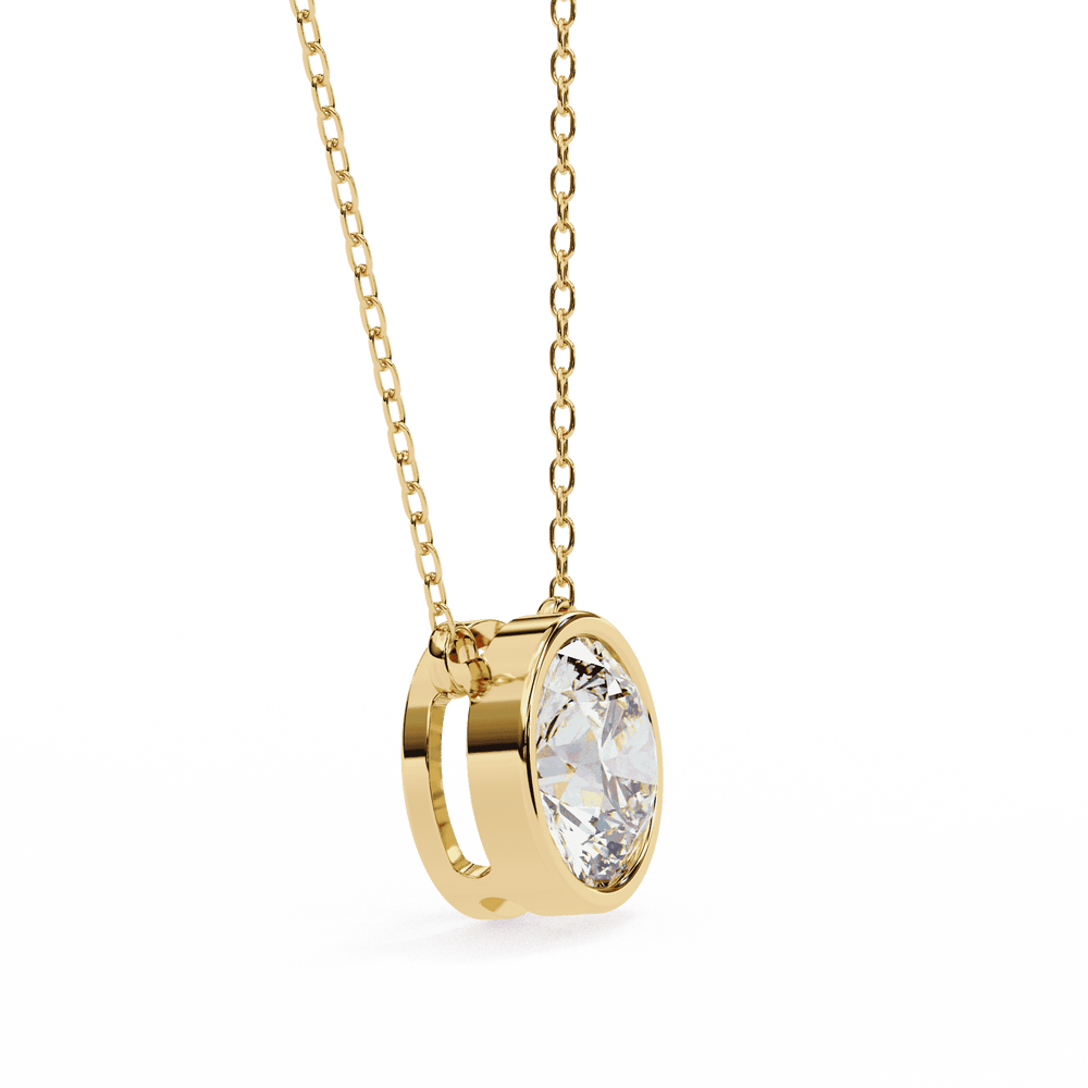 Diamond Pendant for Women | Solitaire Pendant | Ozziva