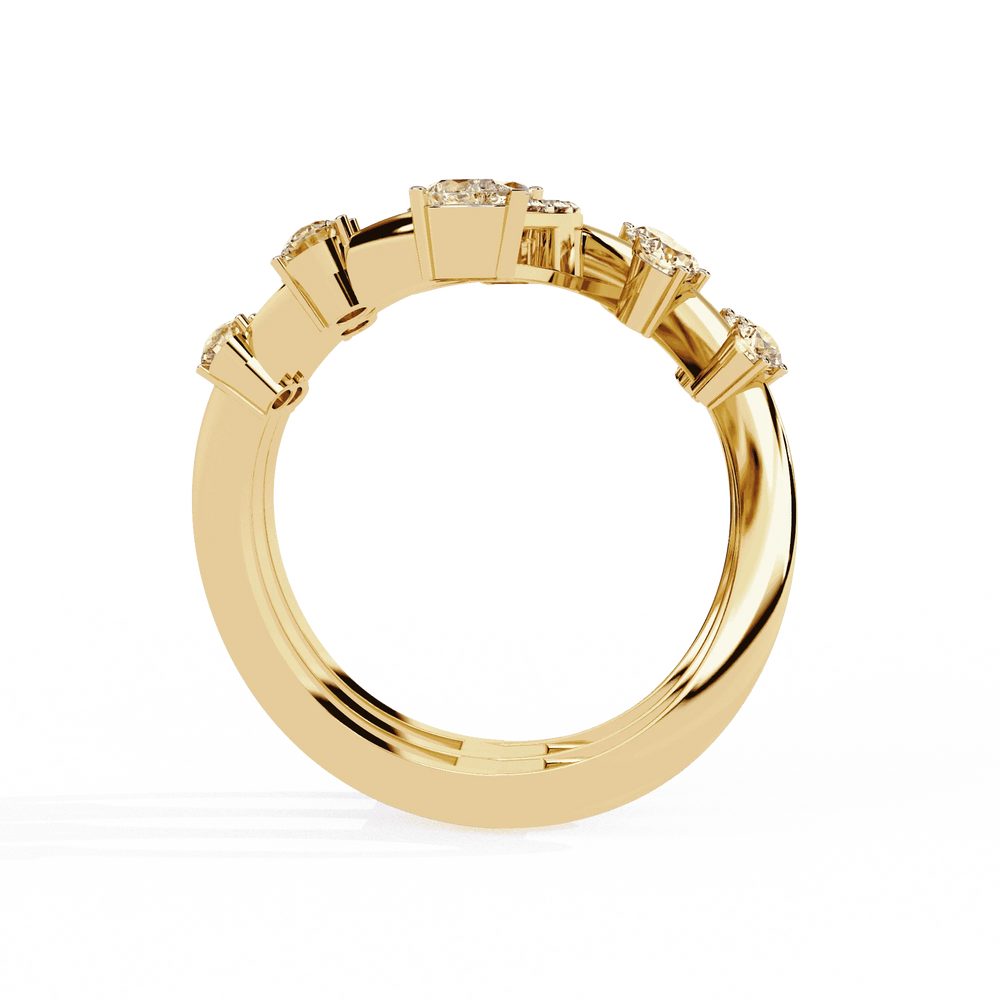 Diamond Ring for Women | Multi Band Ring | Ozziva